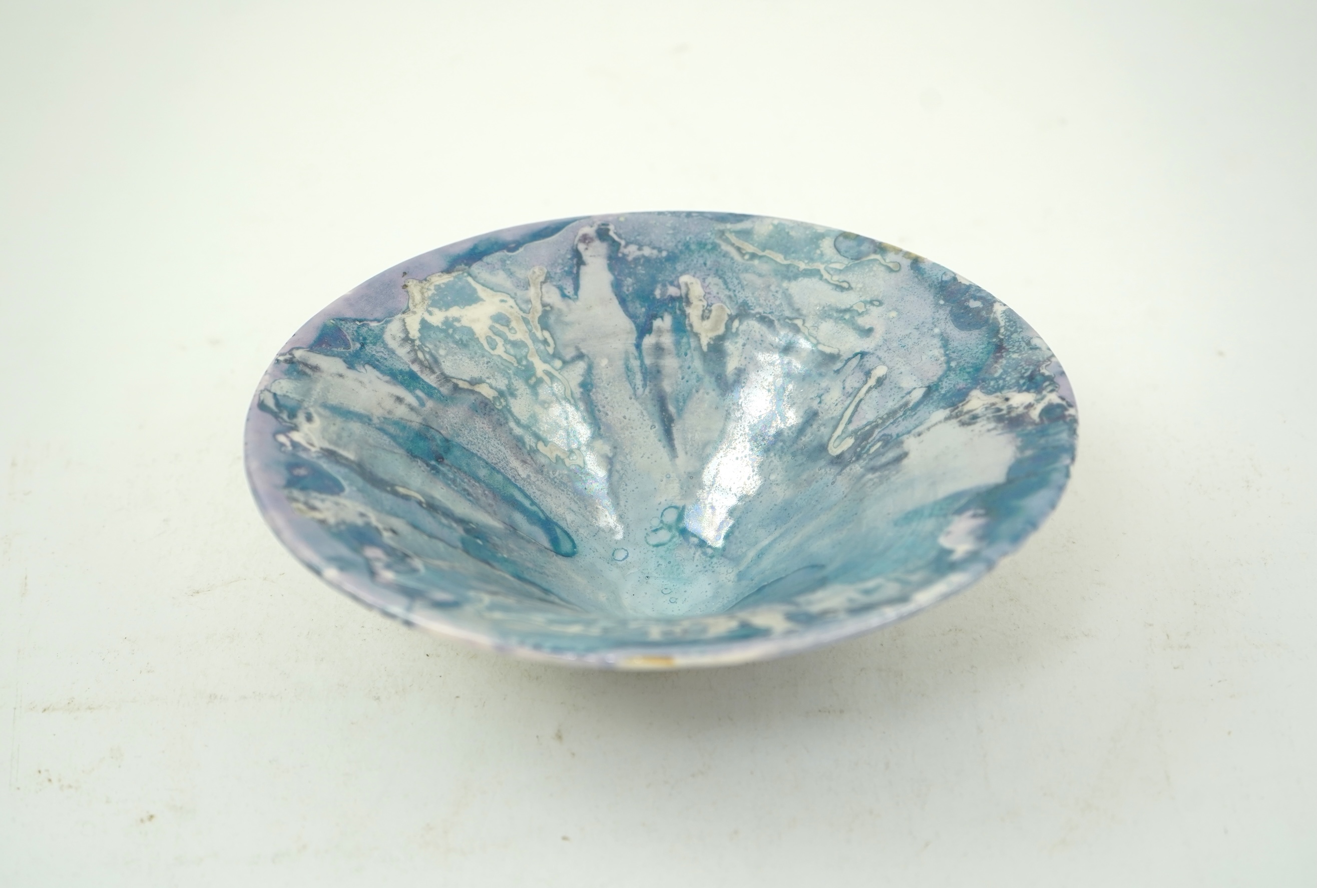Janet Leach (1918-1997): A lustre conical bowl